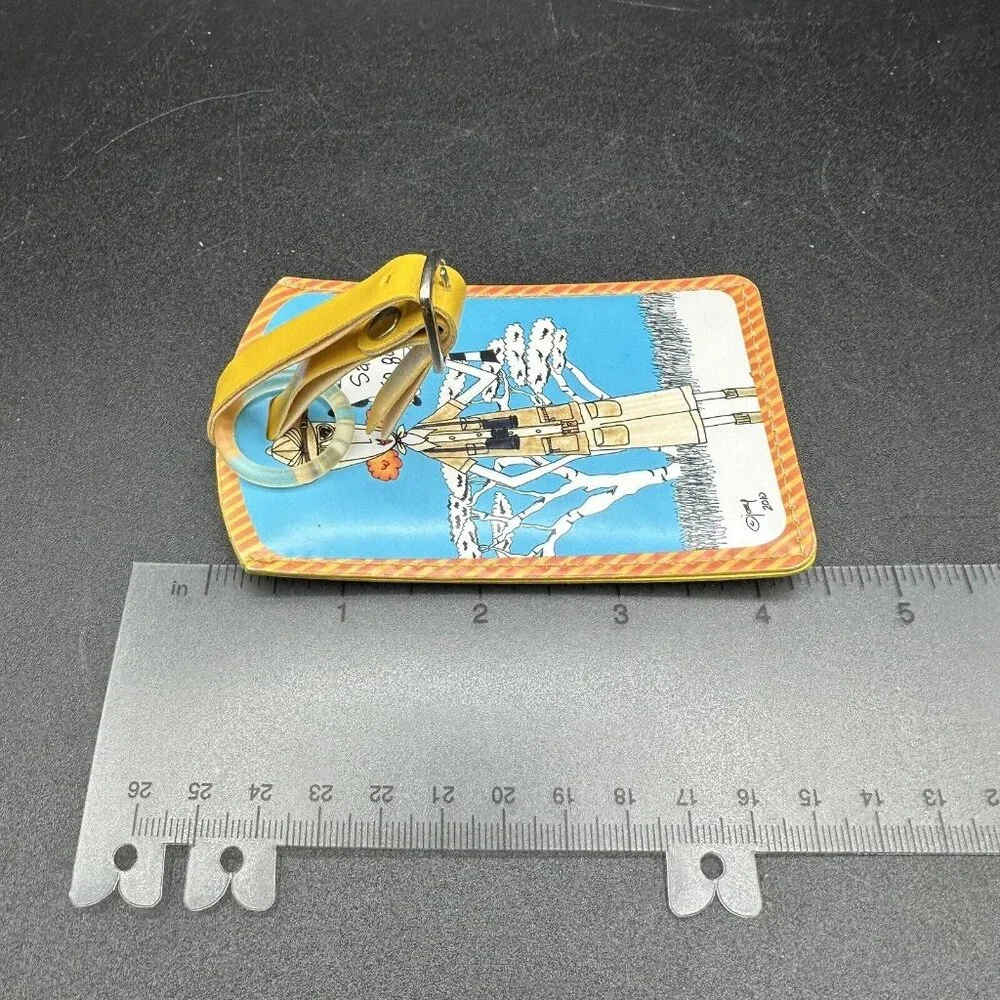 Dolly Mamas By Joey Luggage Tag Set of 5 Africa Holland Canada Kitschy
